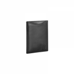Moreschi 2000001000335 Calfskin Leather vertical wallet Black