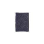 Moreschi 2000001000342 Printed calfskin Leather vertical card holder Dark Blue