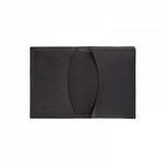 Moreschi 2000001000359 Printed calfskin Leather vertical card holder Black