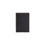 Moreschi 2000001000359 Printed calfskin Leather vertical card holder Black
