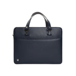 Moreschi 2000001006894 Calfskin Leather briefcase Dark Blue