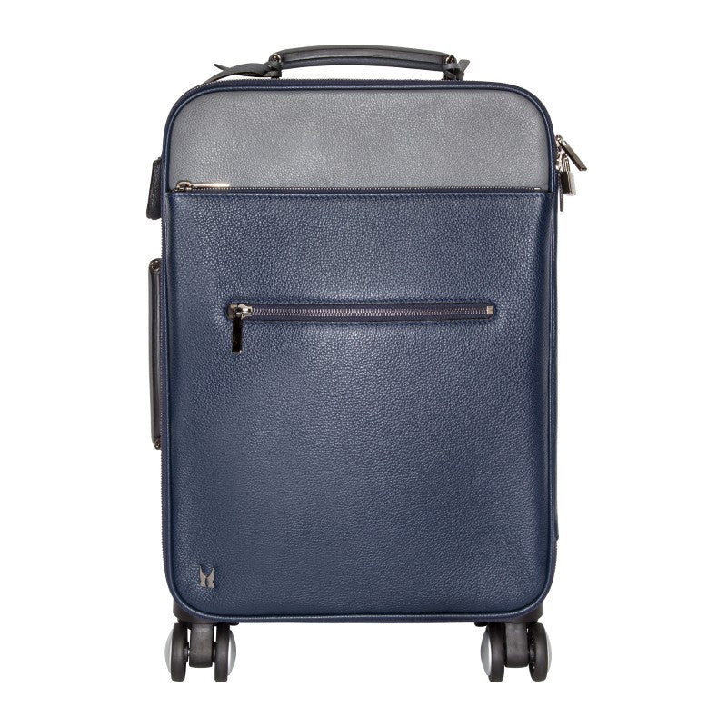 Moreschi 2000001006900 Calfskin Leather trolley Blue