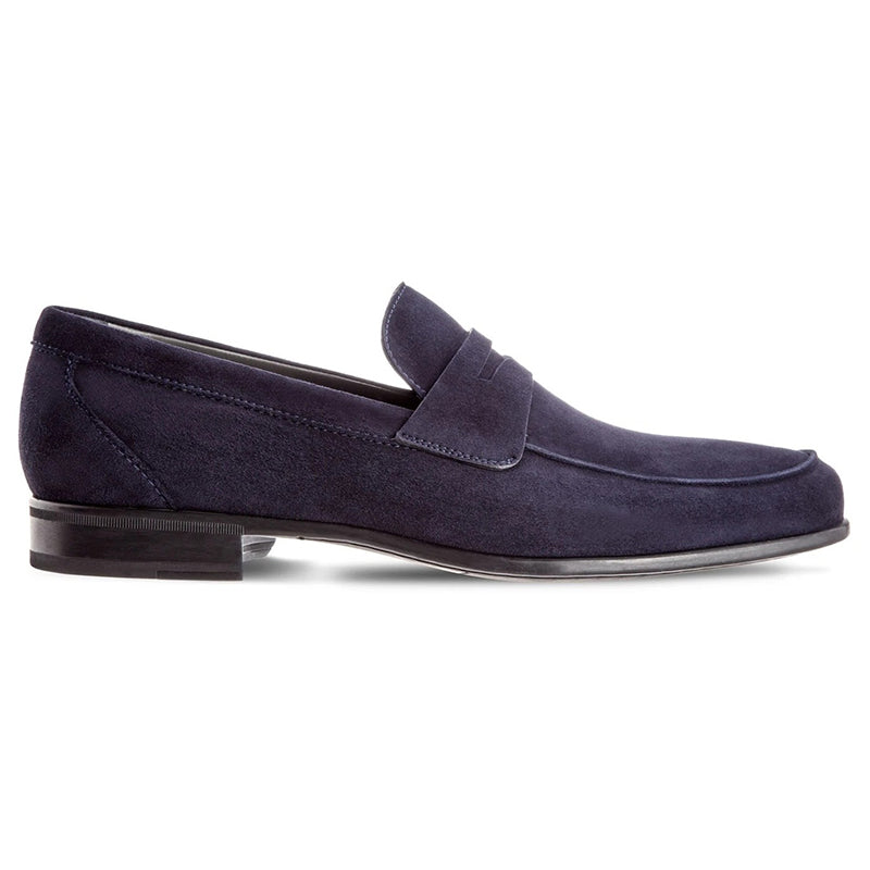 Moreschi Graz Suede Penny Loafers 