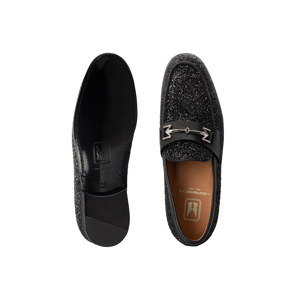 Moreschi 2151000 Glitter Loafers Black