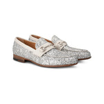 Moreschi 2151904 Glitter Loafers Silver