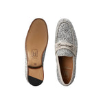 Moreschi 2151904 Glitter Loafers Silver