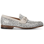 Moreschi 2151904 Glitter Loafers Silver