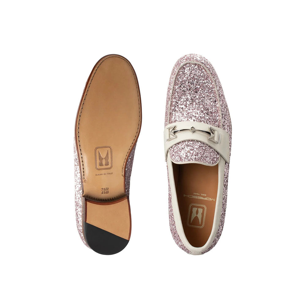 Moreschi 215196C Glitter Loafers Pink