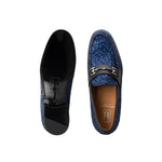 Moreschi 215532C Glitter Loafers Electric Blue