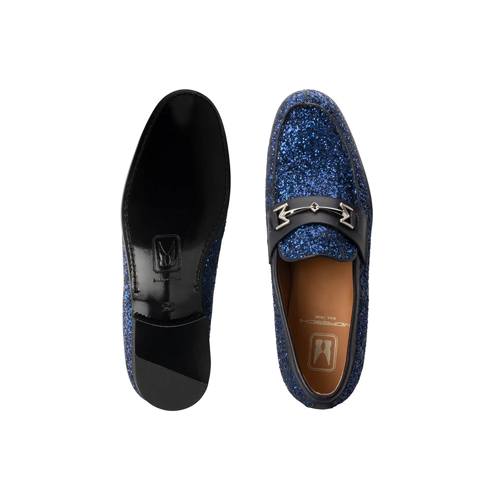 Moreschi 215532C Glitter Loafers Electric Blue