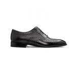 Moreschi 228544C Deerskin And Calfskin Oxford Black
