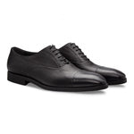 Moreschi 228550F Deerskin Oxford Black