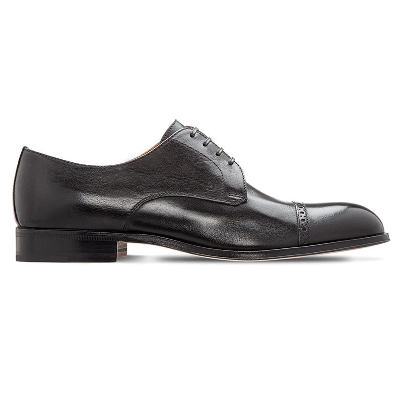 Moreschi 228880A Buffalo Leather Derby Black
