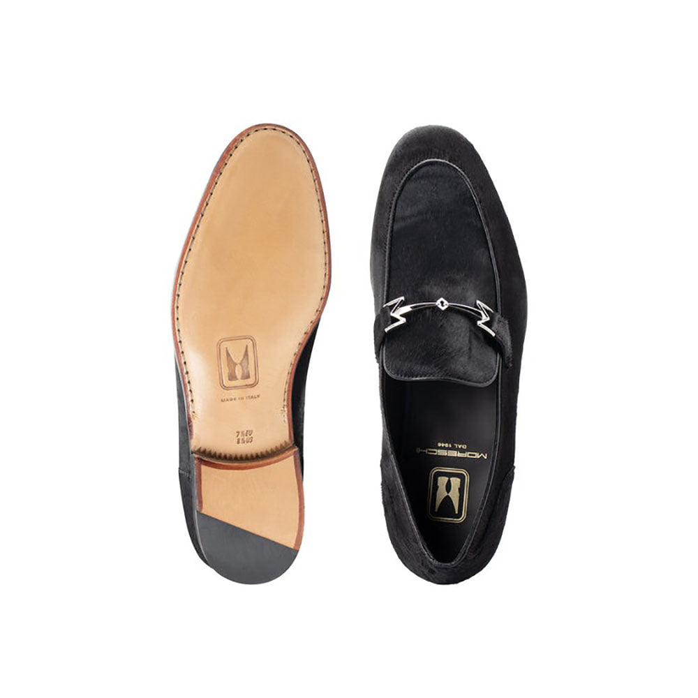Moreschi 2941000 Leather Loafers Black