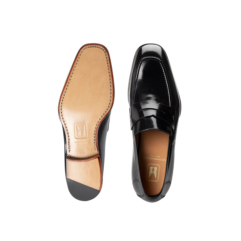 Moreschi 2961000 Leather Loafers Black