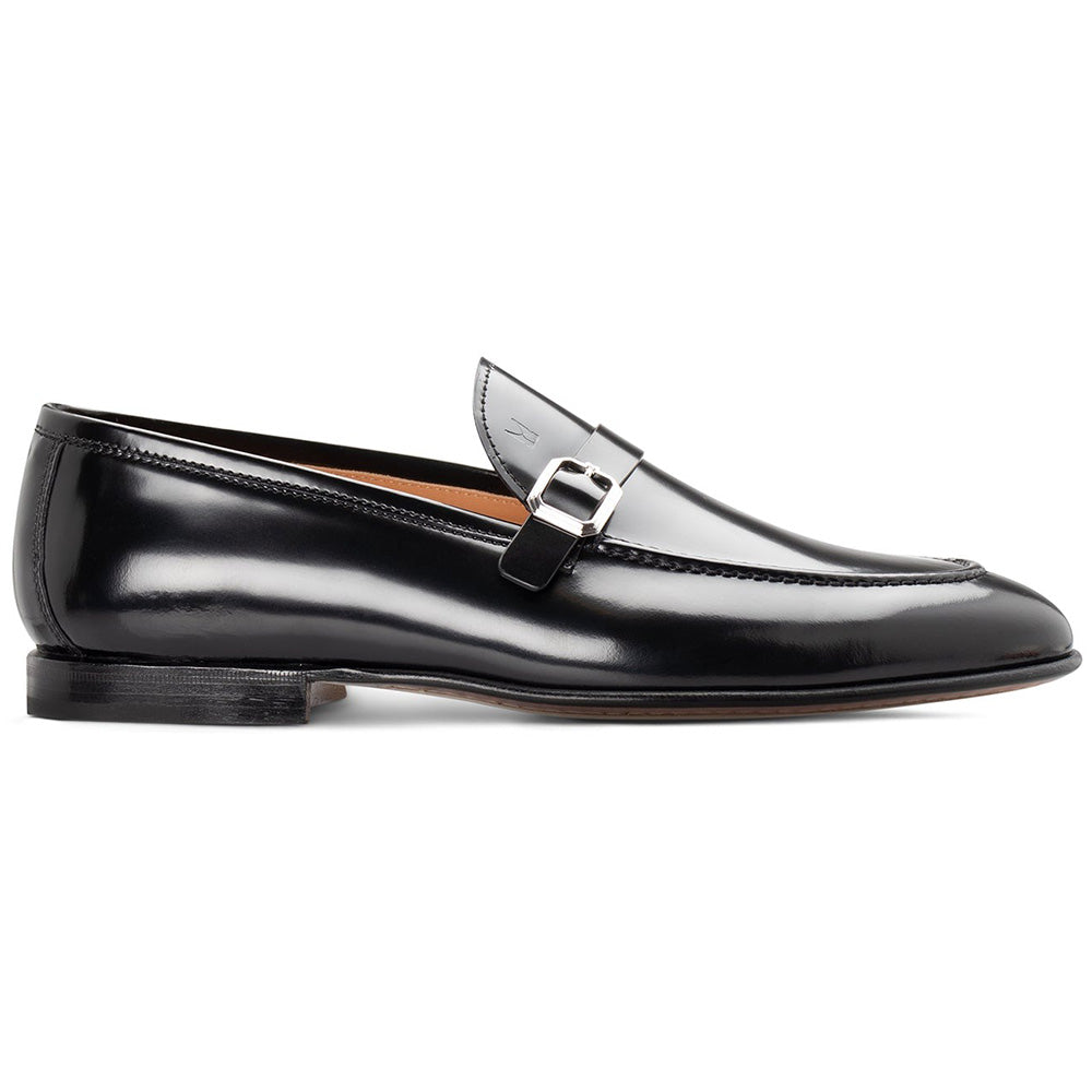 Moreschi 2961000 Leather Loafers Black