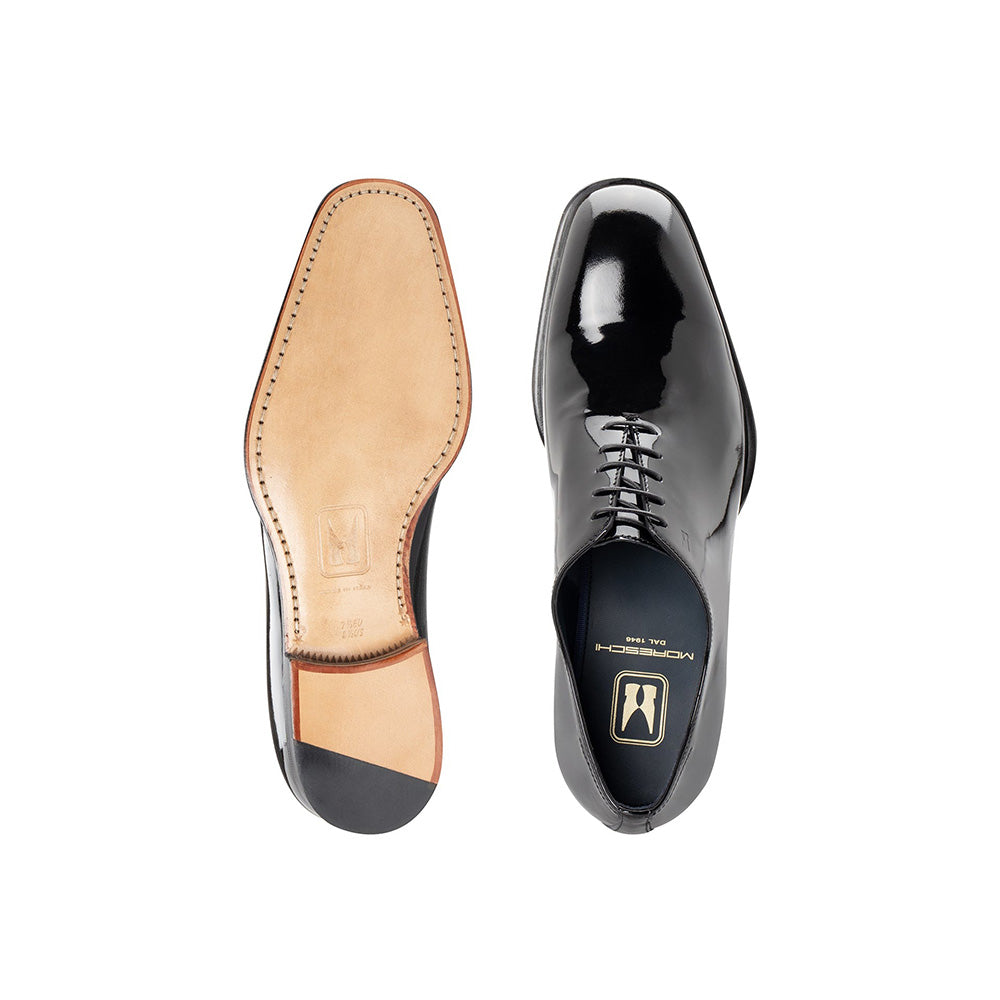 Moreschi 3021000 Patent Leather Oxfords Black