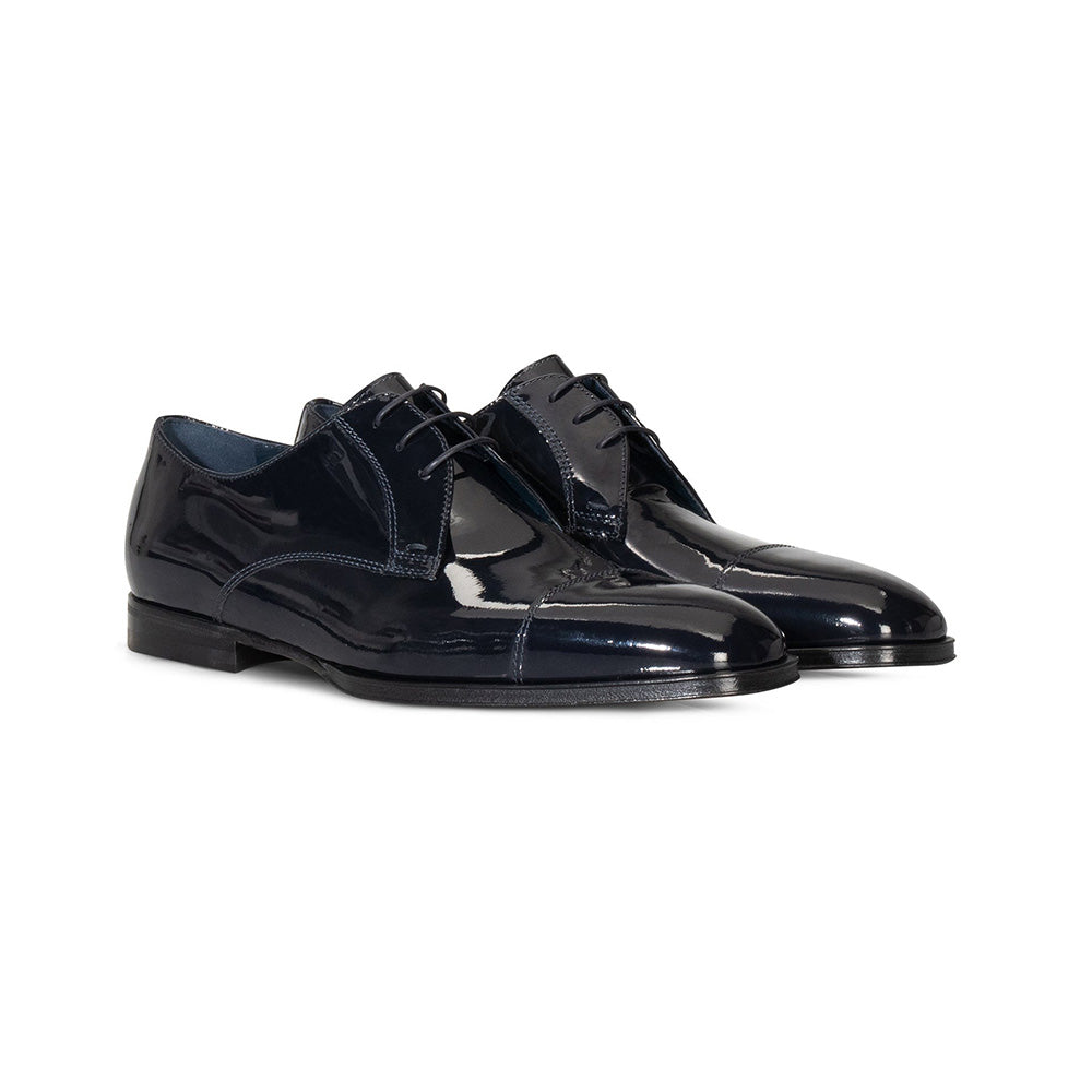 Moreschi 302532C Leather Derby Blue