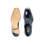 Moreschi 302532C Patent Leather Oxfords Blue