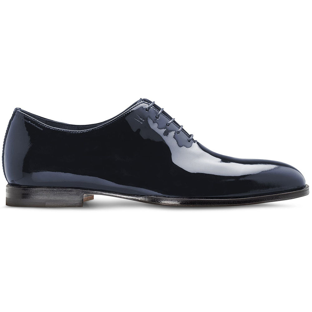 Moreschi 302532C Patent Leather Oxfords Blue