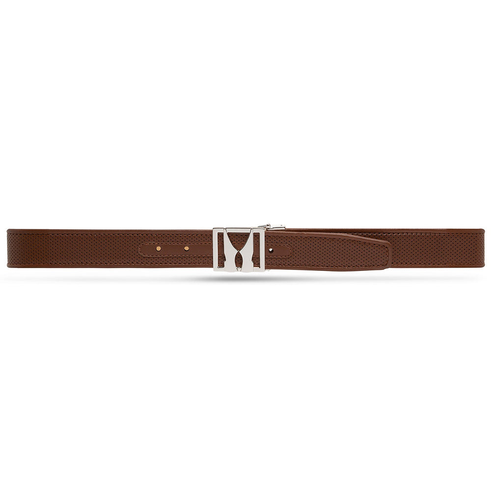 Moreschi 307003A Perforated Belt Brown