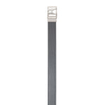 Moreschi 307003B Perforated Belt Grey