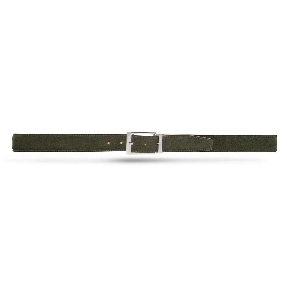Moreschi 307010B Suede Belt Green