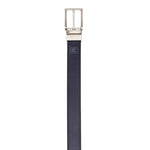 Moreschi 307011 Calfskin Twinface Belt Navy Blue / Dark Brown
