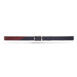 Moreschi 307011B Calfskin Twinface Belt Blue / Bordeaux