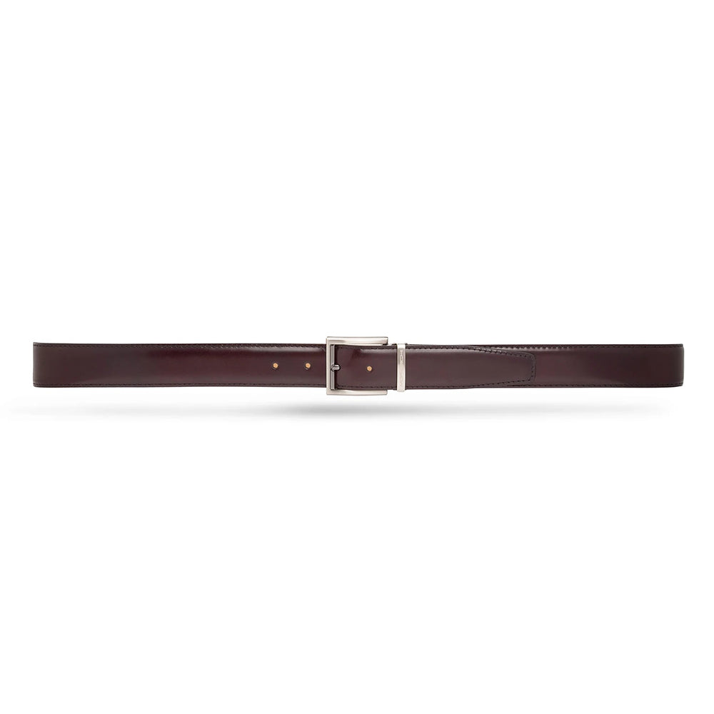 Moreschi 307014 Calfskin Belt Bordeaux
