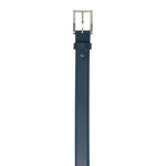 Moreschi 307015E Leather Belt Petrol Blue