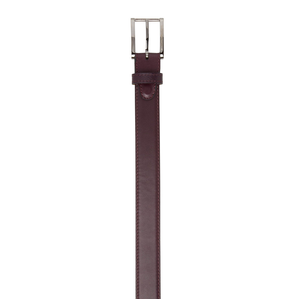Moreschi 307015F Leather Belt Bordeaux