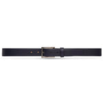 Moreschi 307015G Leather Belt Navy Blue