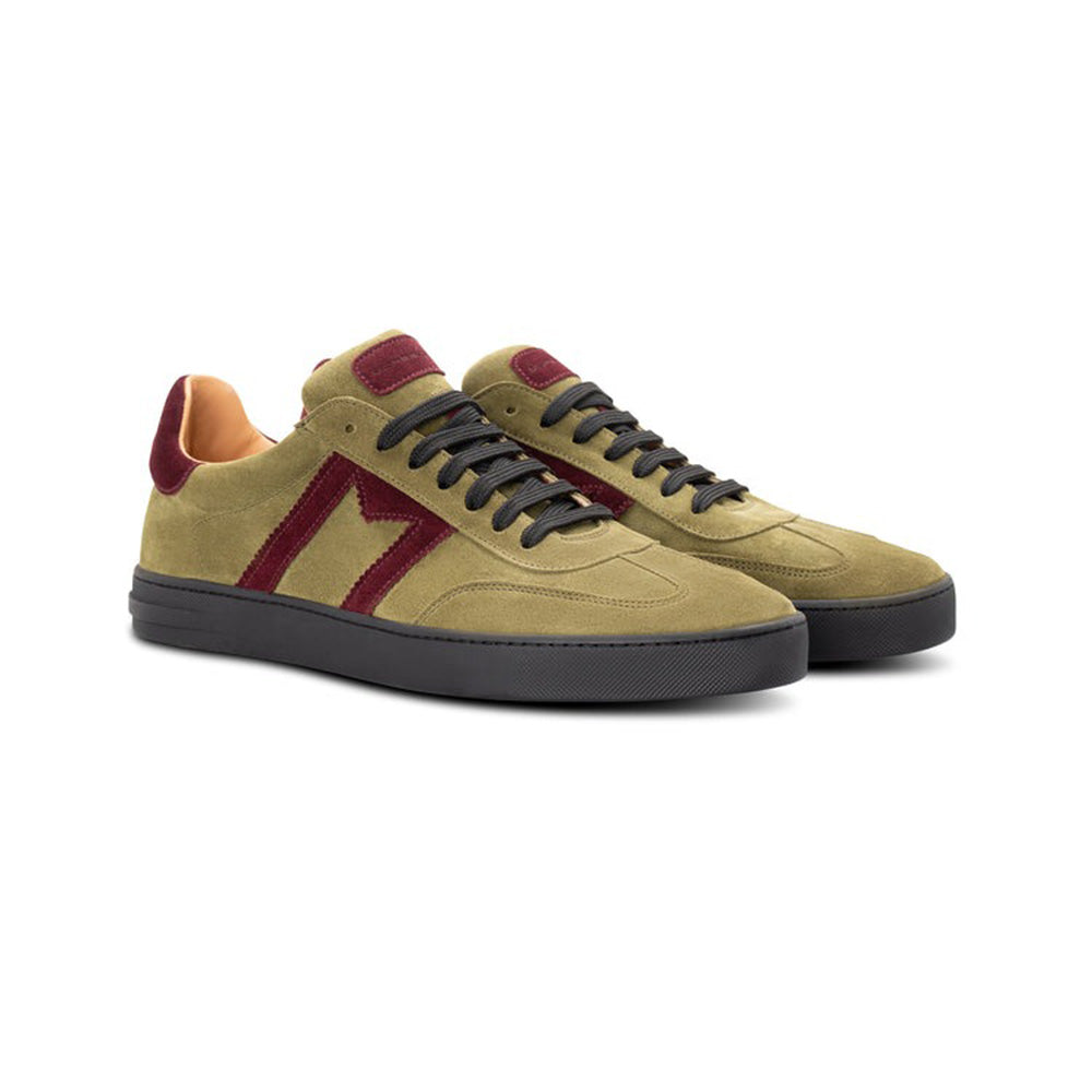 Moreschi 3164502 Suede Sneakers Green