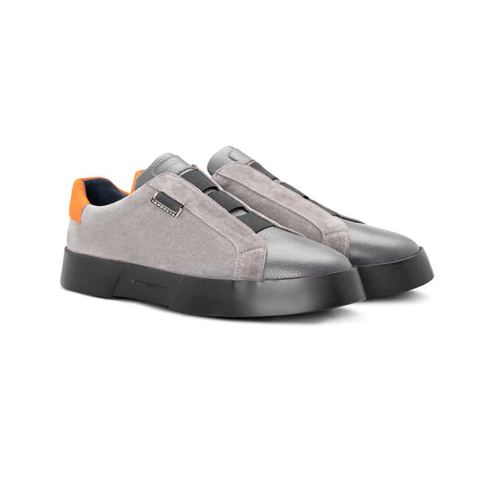 Moreschi 320405C Leather Sneakers Grey