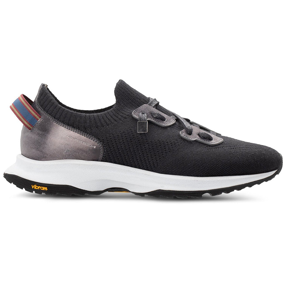 Moreschi 3241000 Wool Knit Sneakers Black