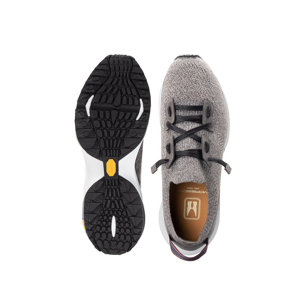 Moreschi 324424C Wool Knit Sneakers Grey