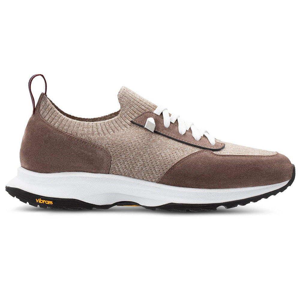 Moreschi 325480C Wool Knit Sneakers Brown