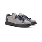Moreschi 3261801 Wool Knit Sneakers Grey/ Blue