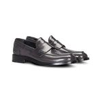 Moreschi 336432C Leather Loafers Blue