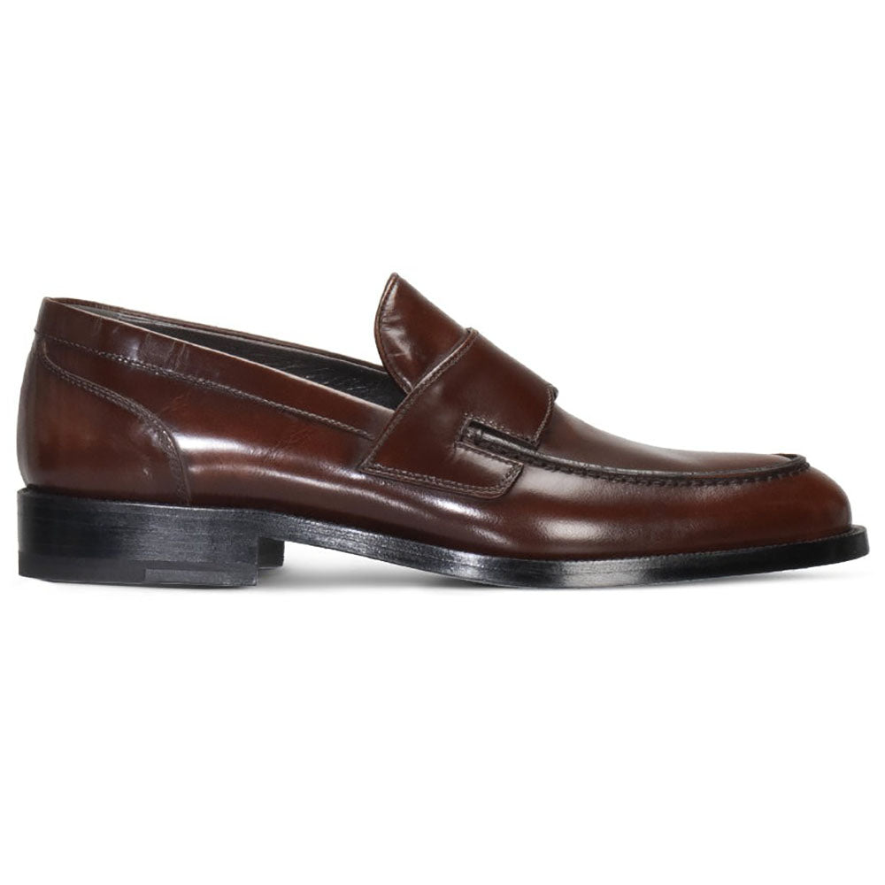 Moreschi 336438C Leather Loafers Brown