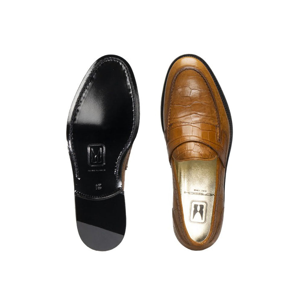 Moreschi 344146C Leather Loafers Brown