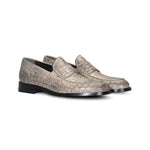Moreschi 345409C Leather Loafers Grey