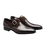 Moreschi 41768 Monk Strap Shoes Brown