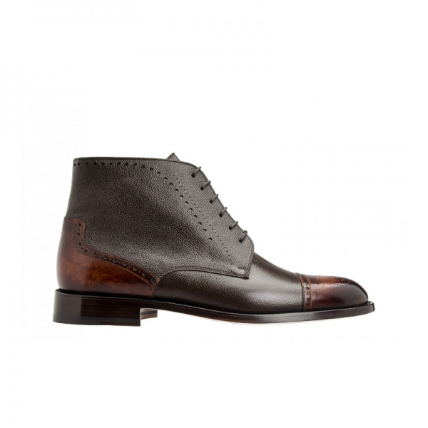 Moreschi 41781 Cap Toe Boots Brown (SPECIAL ORDER)