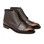Moreschi 41781 Cap Toe Boots Brown