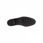 Moreschi 41854 Deerskin Strap Loafers Black (SPECIAL ORDER)