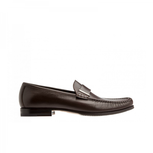 Moreschi 41856 MS Deerskin Loafers Brown (SPECIAL ORDER)