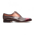 Moreschi 42350 Calfskin Oxford Shoes Brown