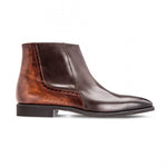 Moreschi 42355 Calfskin ankle boots Brown